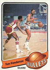 1979-80 Topps #18 Tom Henderson