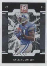 2009 Donruss Elite Calvin Johnson #34 HOF 0b1