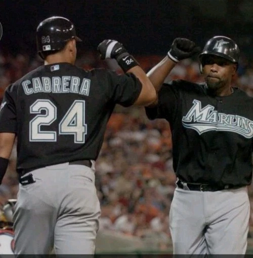 Miguel Cabrera Florida Marlins Nike Men's Jersey 2005 Black NWT Y2K 05 Nationals - Image 4 of 4