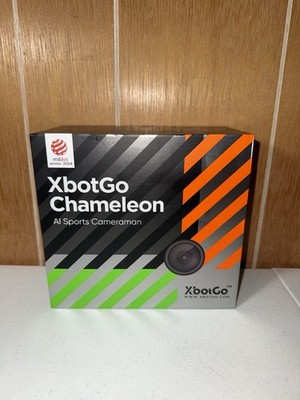   XbotGo Chameleon AI Sports Action 4K 60FPS Gimball Tracking Green   OPEN BOX