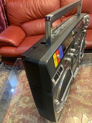 Vintage 1980's Lasonic TRC-931 Boombox Radio Cassette Player