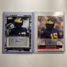 Chris Hinton | 2022 Pro Set Draft #PSA-CH1 Autographs Red Auto | NM+