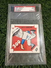 1980 Laughlin 300/.400/500 Club #19 Lefty Grove -PSA 9 Mint!