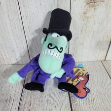 Dudley Do Right Plush Snidely Whiplash CVS  NWT