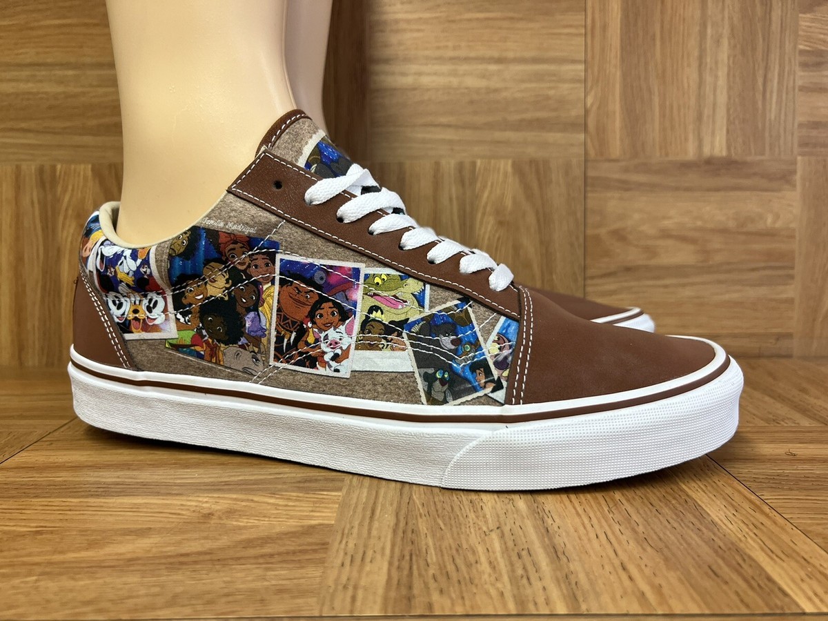 RARE🔥 Sz 12 VANS Old Skool x Disney Moana Maui 100 Scrapbook