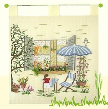 UB Design - Sommerfenster - Stickvorlage