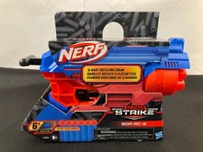 Nerf Toy Gun Alpha Strike with 1 Blaster and 6 Soft Darts Hasbro NEW
