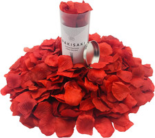  Pre-Separated, Scented  Artificial Silk Rose Petals for Wedding Flower Petals