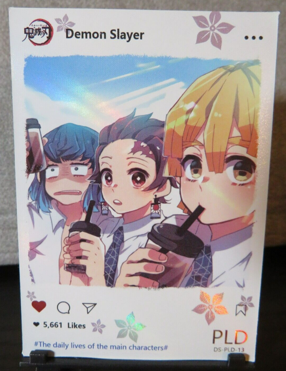 Tanjiro Inosuke & Zenitsu Demon Slayer PLD Rare Glitter Holo