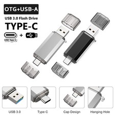 Type-C 128GB OTG USB3.0 Flash Drive Memory Stick Flash Pen For Android Phone/PC
