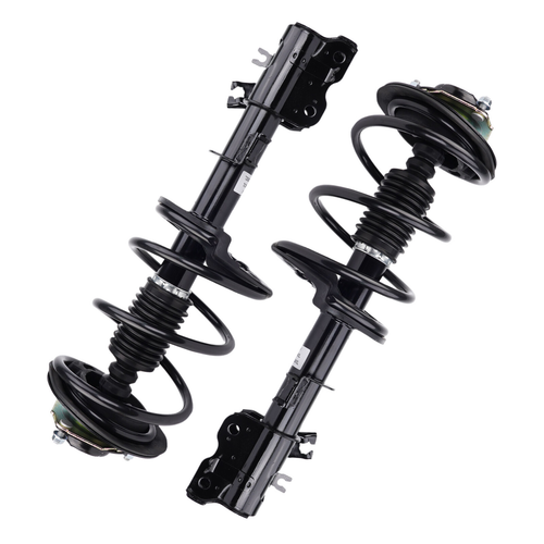 TRQ Rear Parking Brake Shoe Set - Compatible With 2003-2019 Nissan & 2009-2019 Infiniti Models (Frontier, Pathfinder, QX60, Etc.)