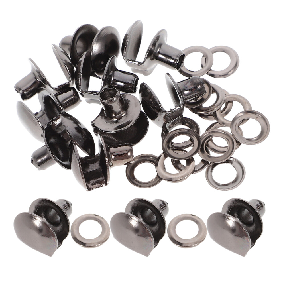 APL Kit riparazione ganci lacci stivali 10 pezzi ganci scarpe da lavoro raccordi fibbia