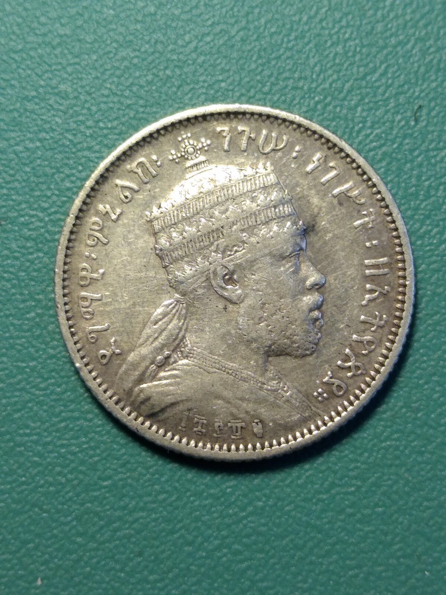 1897 Year Ethiopia Coins for sale | eBay