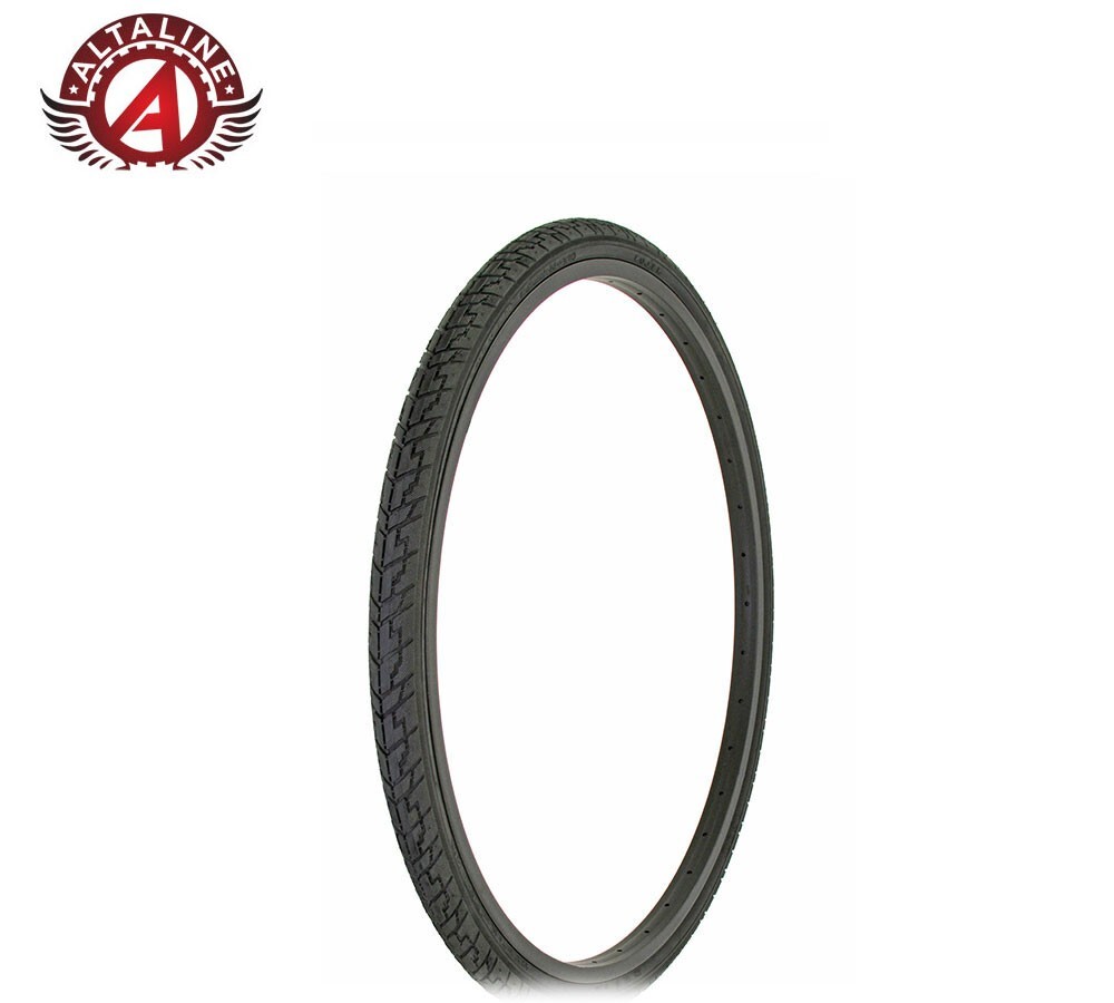 ALTALINE BICYCLE WIRE BEAD 24 x 1-3/8 DURABLE TIRE CROSS RANGER TREAD.
