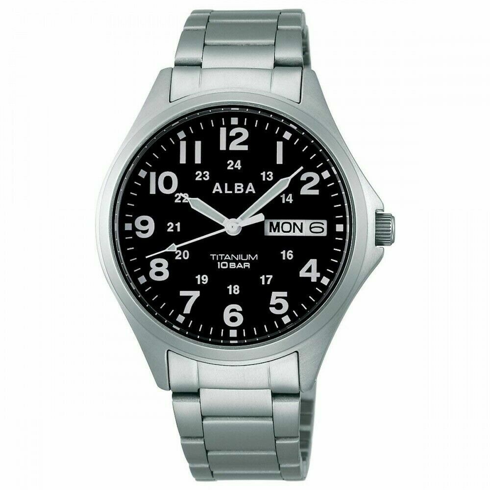 SEIKO Watch ALBA Quartz Titanium Sporty Waterproof (10 ATM) AQPJ402 Men's | eBay SEIKO Watch ALBA Quartz Titanium Sporty Waterproof (10 ATM) AQPJ402 Men's | eBay
