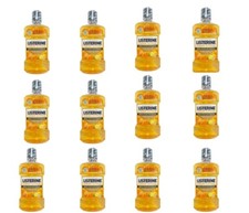 Listerine Ultraclean Fresh Citrus Mouthwash 500mL Pack Of 12 free Ship Next Day