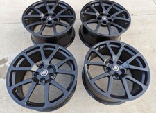 2009-2015 Cadillac Cts-v Ctsv Cts V Wheels Rims Black Staggered Factory Oem 19