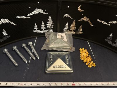 Wilddeck Posts 2 QTY! BULK LOT- Wildeck Rail Post Hardware Assembly WGCHP-O -NEW! | eBay