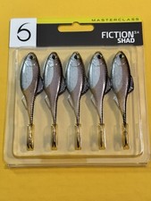 “New Release”   MASTERCLASS   6th Sense Fiction Shad 3.4” Ghost Pro Shiner