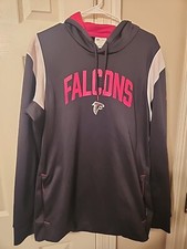 Deion Jones Worn Atlanta Falcons Nike On Field Hooded XL Sweatshirt XL
