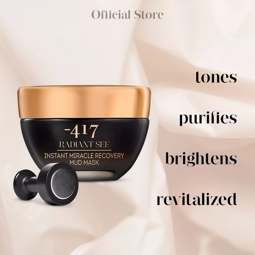 -417 Brightening Dead Sea Mud Mask Instant Miracle Recovery 50ml/1.6fl.oz - Picture 5 of 8