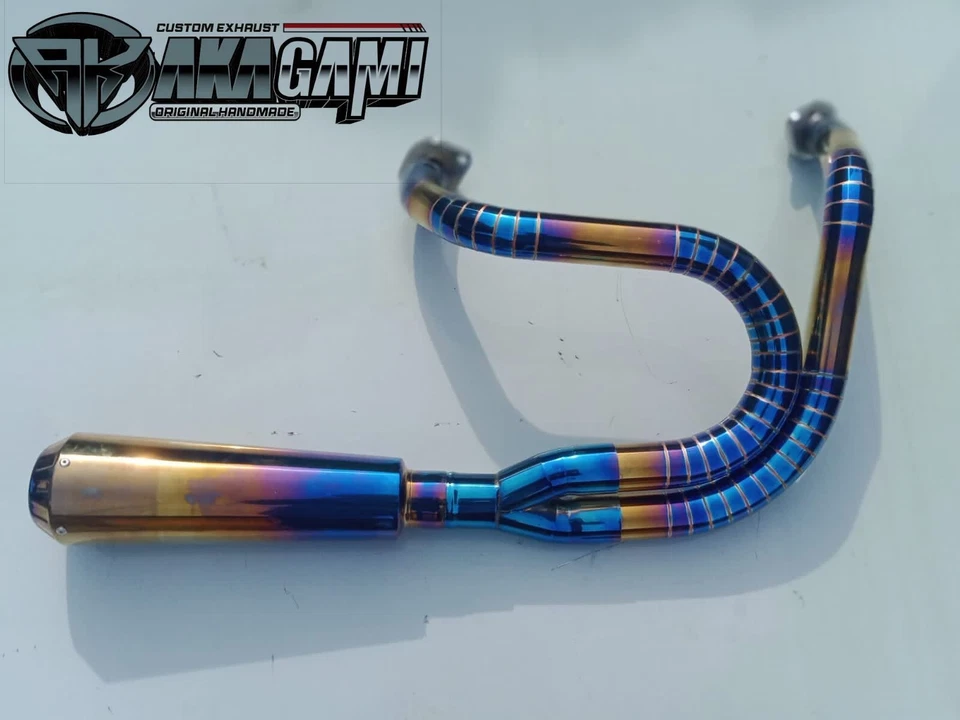 Escape personalizado apto para Harley Davidson Sportster Forty-Eight XL1200X (2010-2021) Foto 2 de 4