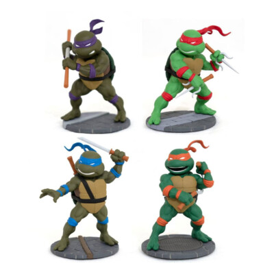 Teenage Mutant Ninja Turtles D-Formz Minifiguren 4-Pack SDCC 2023 Exclusive 5 cm