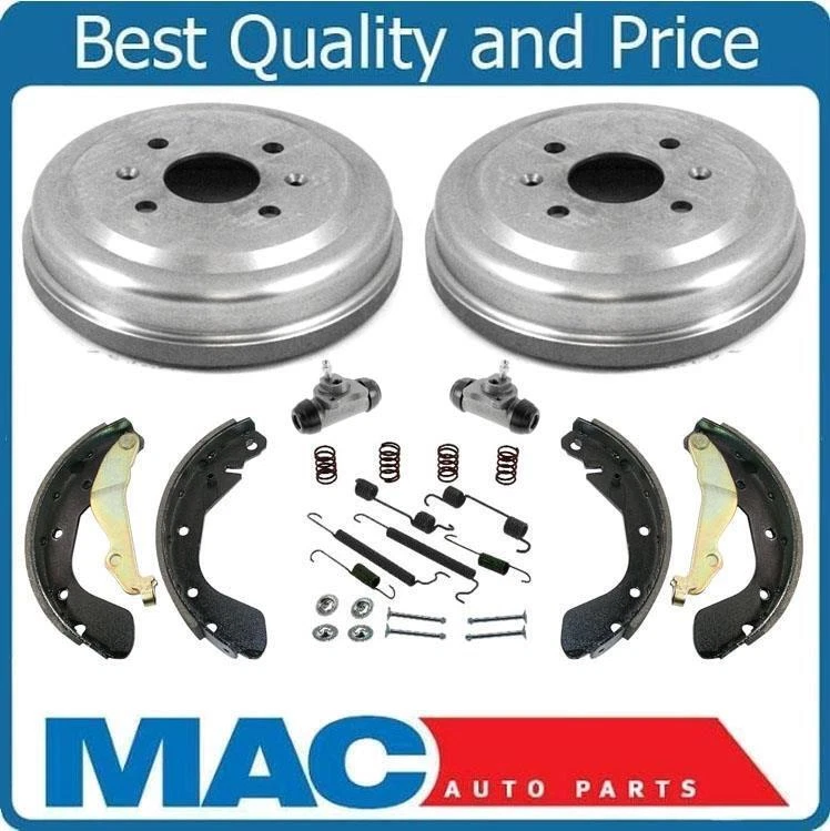 Drums Shoes Spring Kit Cylinders Fits for Chevrolet Aveo Aveo5 07-11 6pc - Image 2 of 4