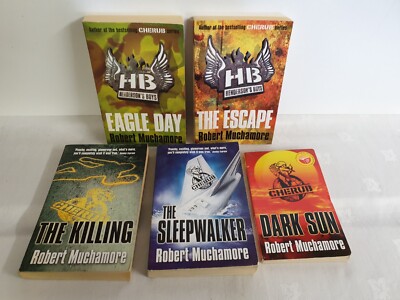 Robert Muchamore Book Bundle x5 Dark Sun, Sleepwalker, Eagle Day, The Killing