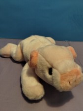 VTG Squealer Pig Plush Pink 1998 TY Beanie Babies Original Beanie Buddy 13"