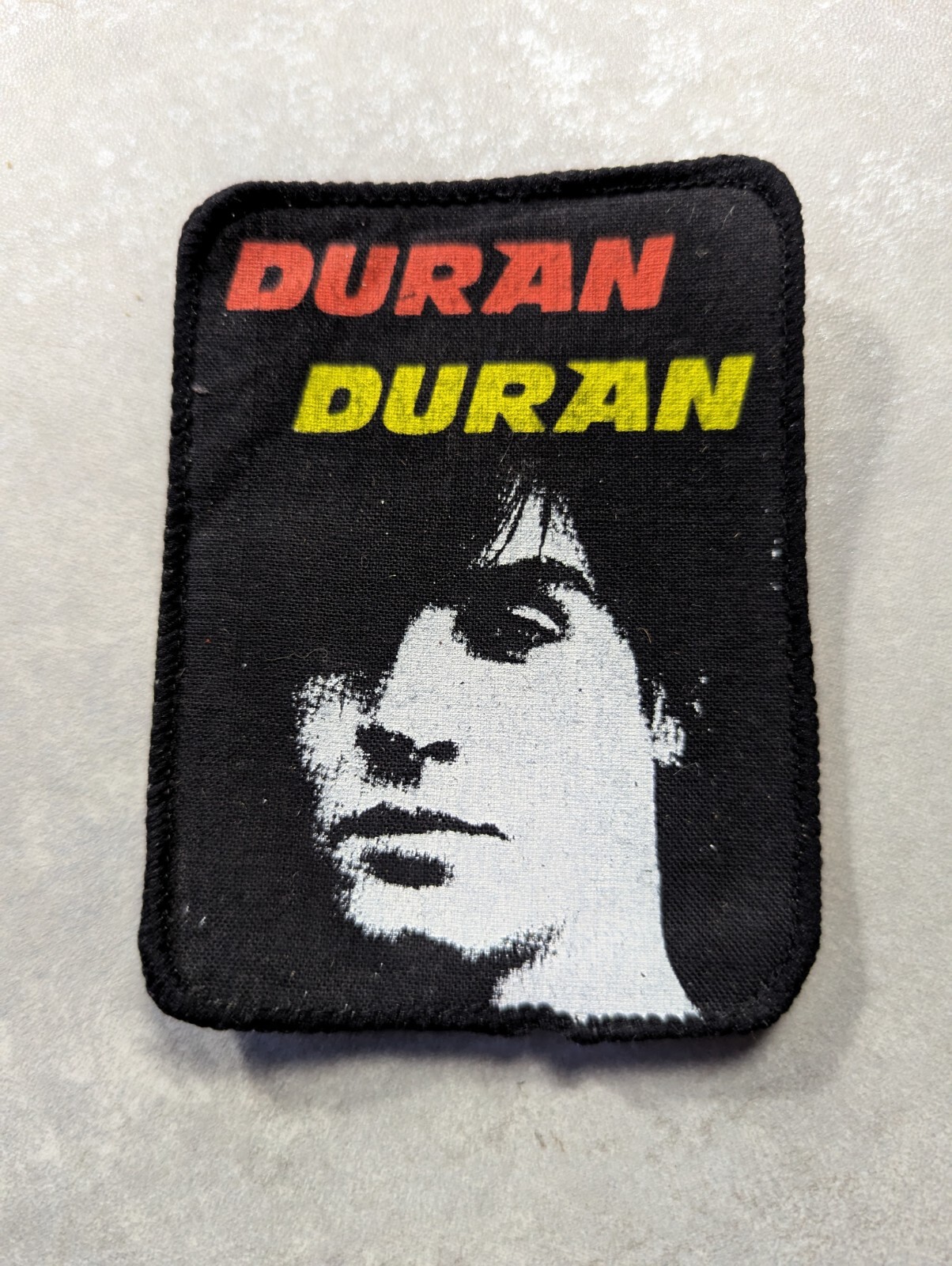 Vintage 80s Duran Duran Iron on / Sew on Patch Purchased Around 1986