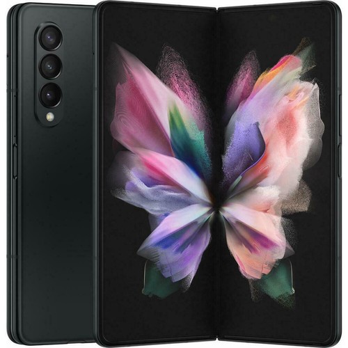 Samsung Galaxy Z Fold 3 Unlocked 5G Black-White 12+256GB Smartphone - Picture 7 of 12