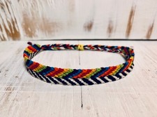 Waterproof Boho handmade braided wax-coated string Friendship bracelet jewelry