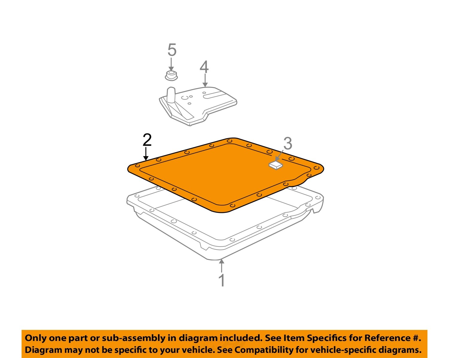 GM OEM Automatic Transmission-Pan Gasket 8677743 | eBay