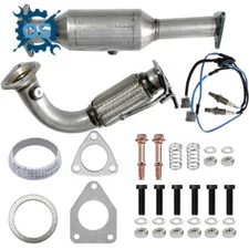 For 2003-07 Honda Accord Front Flex Pipe & Catalytic Converter W/Oxygen Sensor