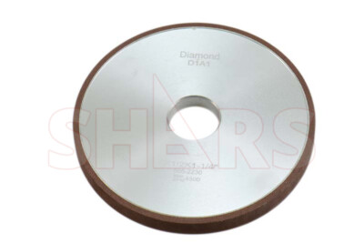 6 x 1/2 x 1-1/4'' D1A1 Straight Diamond Wheel 150 Grit Max RPM 4300 S|