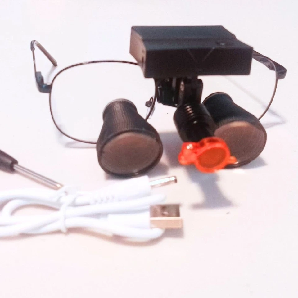 HiperLupa LT355 TTL 3.5X Lupa Lupa Lupa Lupa con Luz 5W Foto 2 de 4