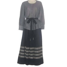 Vintage 1960's IGLUW Union Made 2 PC Skirt Set Women's JR Size 11/12