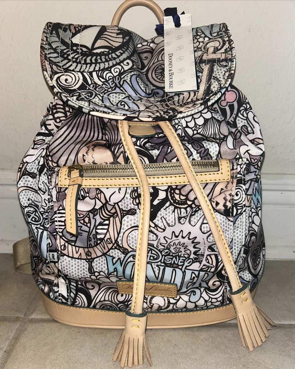 Disney Cruise Line Dooney Burke Backpack Disney Cruise Line DCL Dooney & and Bourke Stickers Backpack  main image 4