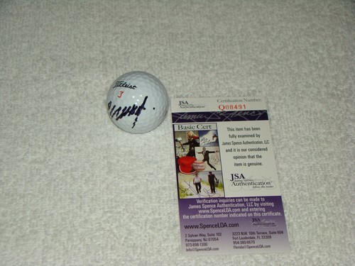 Colin Montgomerie Hand Signed Titleist Golf Ball JSA #Q08491 Autograph Signature - Picture 4 of 5