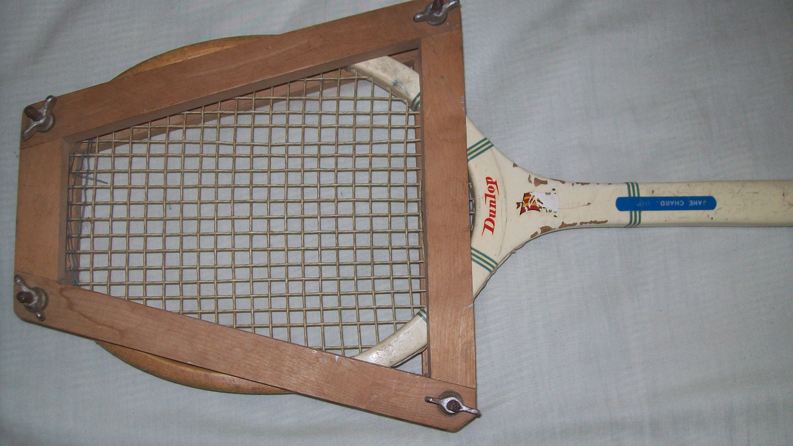Vintage Bussey en bois DUNLOP Raquette de tennis raquette Bussey Vintage Press Prop Afficher Bargain e76eb6 Vintage Bussey en bois DUNLOP Raquette de tennis raquette Bussey Vintage Press Prop Afficher Bargain e76eb6