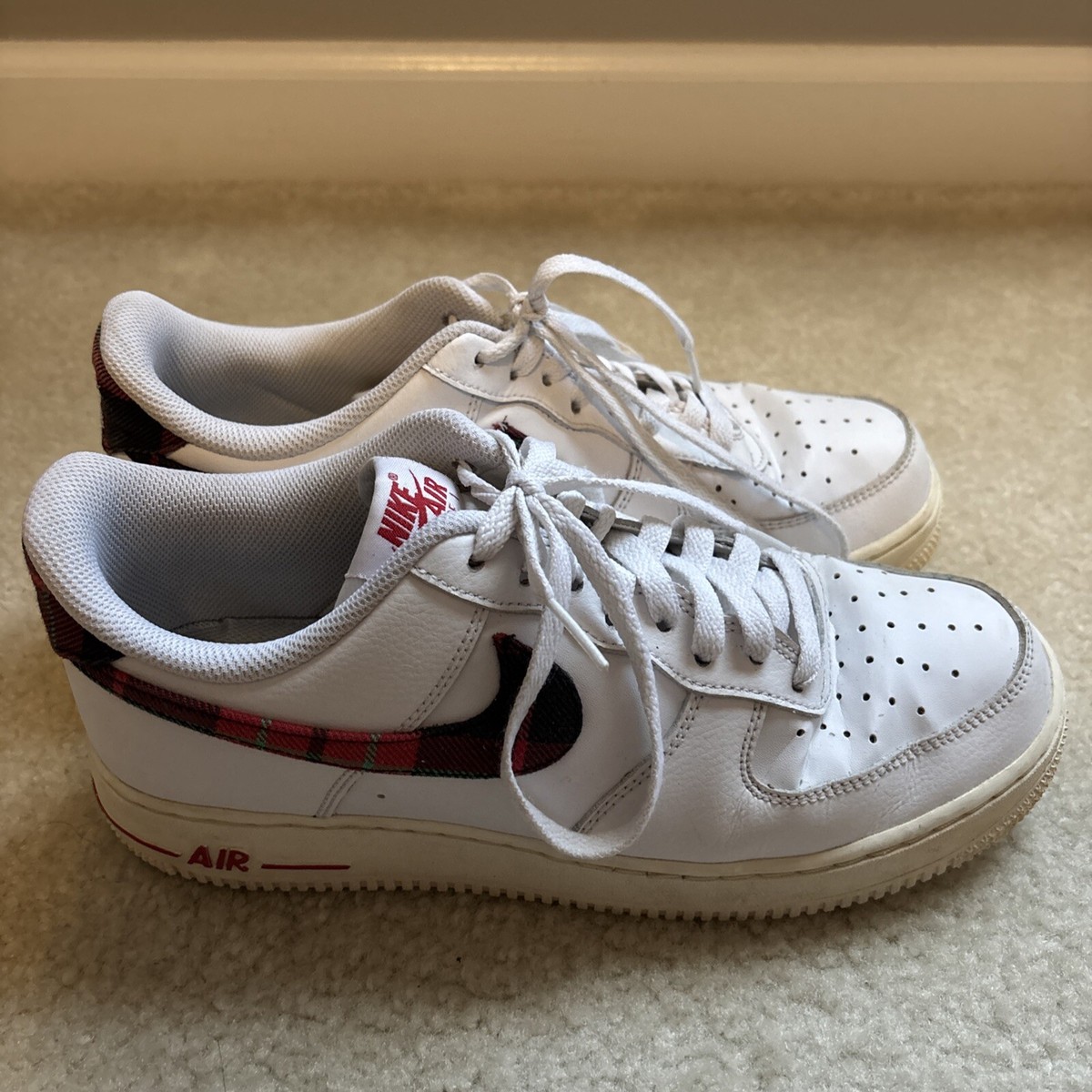 air force 1 tartan