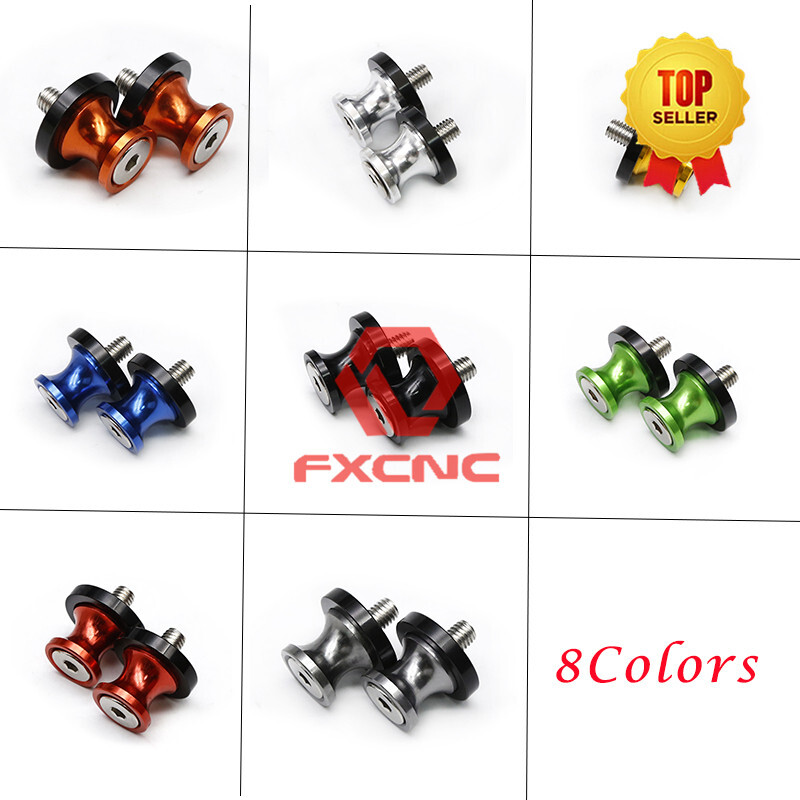 吊り輪ページ FXCNC Orange 10mm Swingarm Sliders Stand Bobbin Fit For ZX