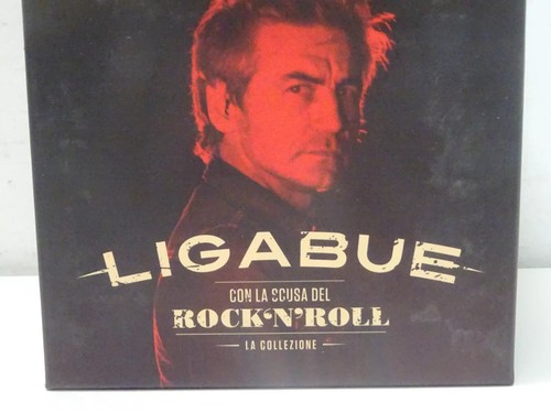COFANETTO LIGABUE BOX CD+DVD CON LA SCUSA DEL ROCK N ROLL 17 CD + 4DVD SIGILLATO - Picture 2 of 3
