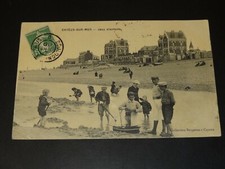 CAYEUX-SUR-MER (SOMME) - JEUX D'ENFANTS - 1909 - CARTE POSTALE ANCIENNE