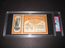 vTg 1932 Los Angeles CA Olympics Press Pass R...
