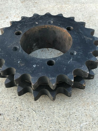 1 NOS Martin D120J21H double bushed bore roller chain sprocket 4-15/16" bore - Picture 6 of 6