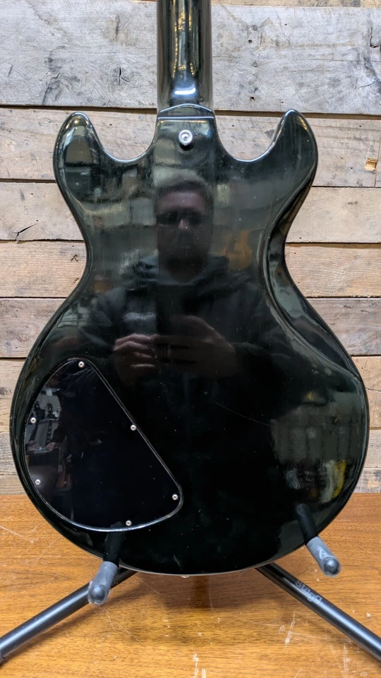 Gibson "Firebrand" 335-S Custom Shop de colección de los años 80 con dedos sucios Tim Shaw P/U Foto 3 de 4