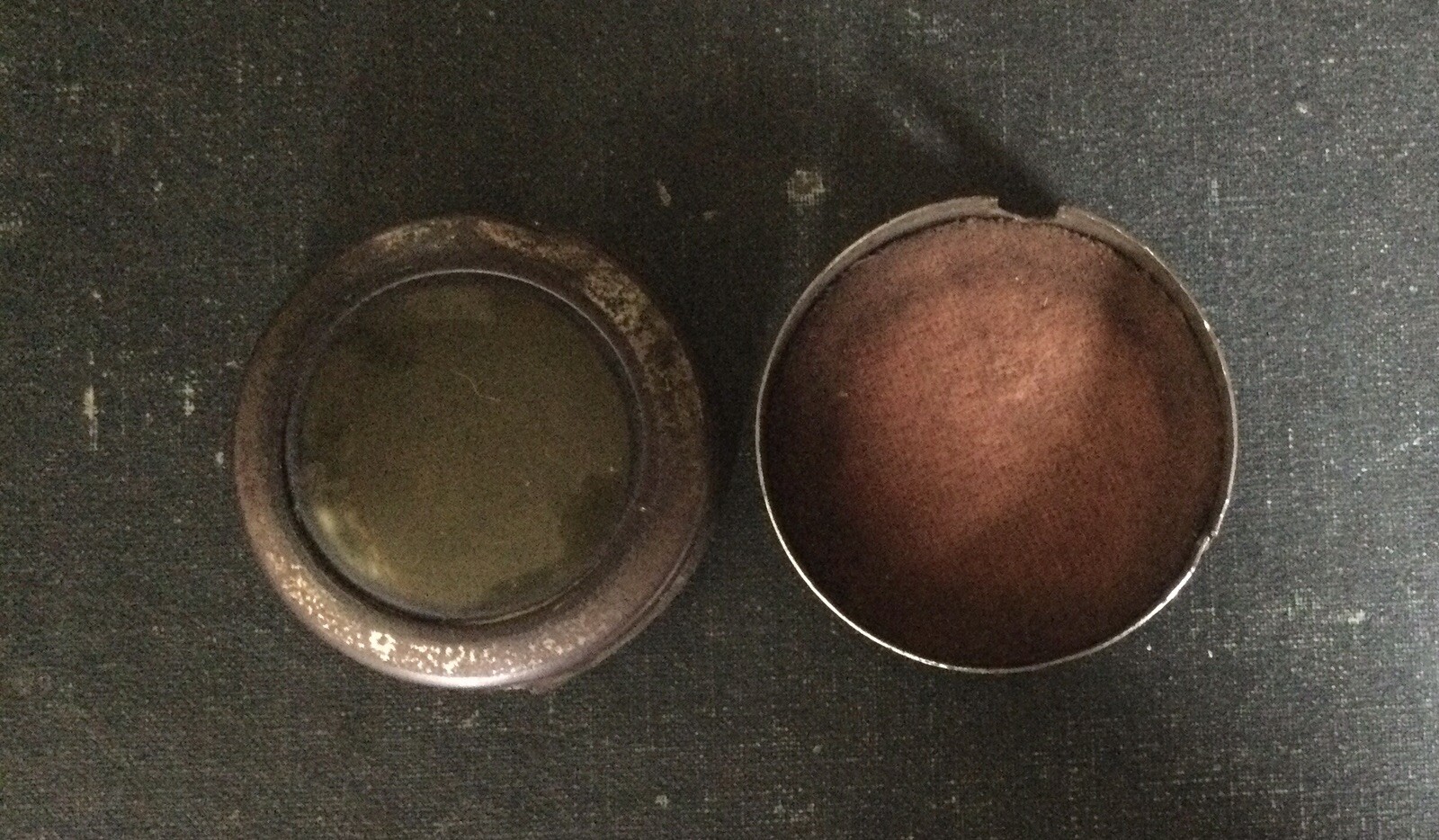 Vintage Ingersoll Defiance Pocket Watch Metal Cased Military? Mars 22