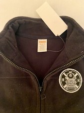 NWT Boys XS 3-4 Gymboree NORTH POLE EXPRESS Black micro-fleece VEST OUTERWEAR